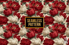 Large Botanical Flowers Seamless Patterns Product Image 3
