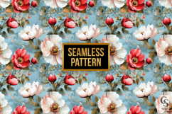 Vintage Spring Cottagecore Flowers Patterns Product Image 5