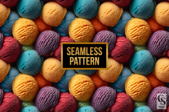 Colorful Ice Cream Scoops Digital Papers Product Image 4