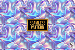 Holographic Silk Satin Seamless Patterns Product Image 3