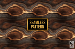 Walnut Wood Grain Texture Seamless Patterns Product Image 4