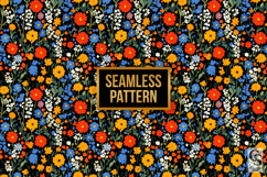 Colorful Wildflowers Seamless Patterns Product Image 4