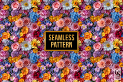 Vibrant Spring Flower Bouquet Patterns Product Image 3