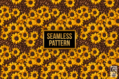 Sunflowers and Coffee Beans Patterns Product Image 4