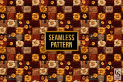 Vintage Patchwork Knitted Pattern Product Image 5