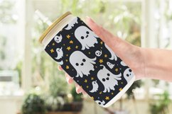 Glass Can Wraps Pattern Cute Ghosts Product Image 2