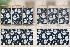 Glass Can Wraps Pattern Cute Ghosts Product Image 6
