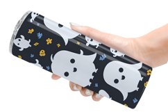 Pattern Cute Ghosts Tumbler Sublimation Wrap Product Image 2