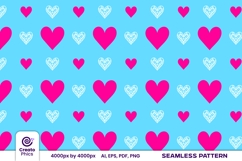 seamless pattern-love pattern-romantic-scrapbook paper-digital-background-surface pattern-repeat