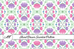 Flower Seamless Pattern | Flower Digital Paper Product Image 1