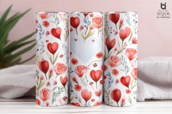 Seamless Hearts Love Pattern Tumbler Design Product Image 3