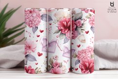 Seamless Hearts Love Pattern Tumbler Design Product Image 5