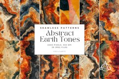 Abstract Earth Tones Seamless Patterns Bundle Product Image 4