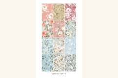 Shabby Chic Flowers Seamless Patterns Bundle Product Image 5