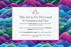 Nature Line Gradient Seamless Patterns Bundle Product Image 6