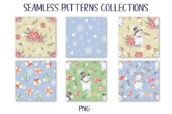 Seamless Patterns Christmas  
