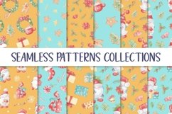 Seamless Patterns Christmas  