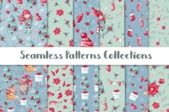 Seamless Patterns Christmas  