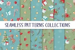 Seamless Patterns Christmas 