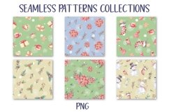 Seamless Patterns Christmas  