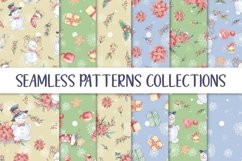 Seamless Patterns Christmas  
