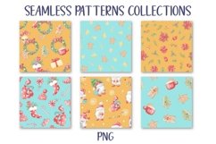 Seamless Patterns Christmas  