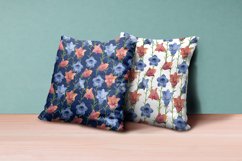  seamless patterns garden bells