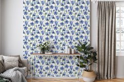  seamless patterns garden bells