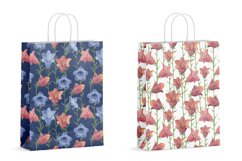  seamless patterns garden bells