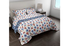  seamless patterns garden bells