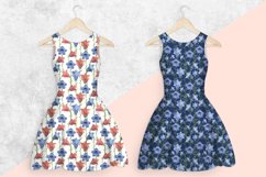  seamless patterns garden bells