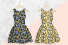 seamless patterns hearts watercolor