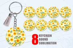 Patterns Marigold Flower Keychain | Keyring Product Image 1