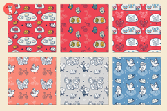 Seamless patterns with insects Product Image 2