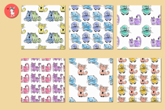 Seamless patterns with kittens Product Image 4