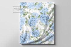 Watercolor floral seamless patterns with roses Product Image 2