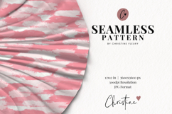 Seamless Pink Brushstroke Digital Paper Product Image 2