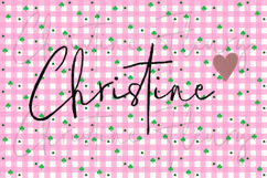 Seamless Pink St Patricks Shamrock Digital Paper Product Image 4