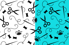 Seamless Background pattern sewing room backdrop Crafting Product Image 2