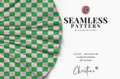 Seamless Checkered St Patricks Digital Paper Product Image 2