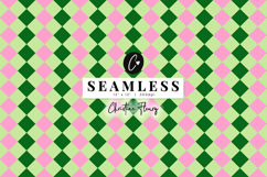 Seamless Diamond St Patricks Digital Paper Product Image 1