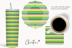 Seamless Striped St Patricks Digital Paper Product Image 3