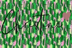 Seamless St Patricks Brushstroke Digital Paper Product Image 4