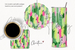 Seamless St Patricks Brushstroke Digital Paper Product Image 3