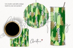 Seamless St Patricks Brushstroke Digital Paper Product Image 3