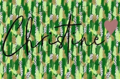 Seamless St Patricks Brushstroke Digital Paper Product Image 4