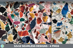 GorgeousSeamless Stone Textured Background Papers design.