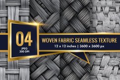 Seamless Texture of Woven Fabric Digital Paper | 3D Pattern Product Image 1
