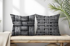 Seamless Texture of Woven Fabric Digital Paper | 3D Pattern Product Image 2