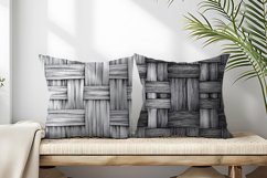 Seamless Texture of Woven Fabric Digital Paper | 3D Pattern Product Image 2